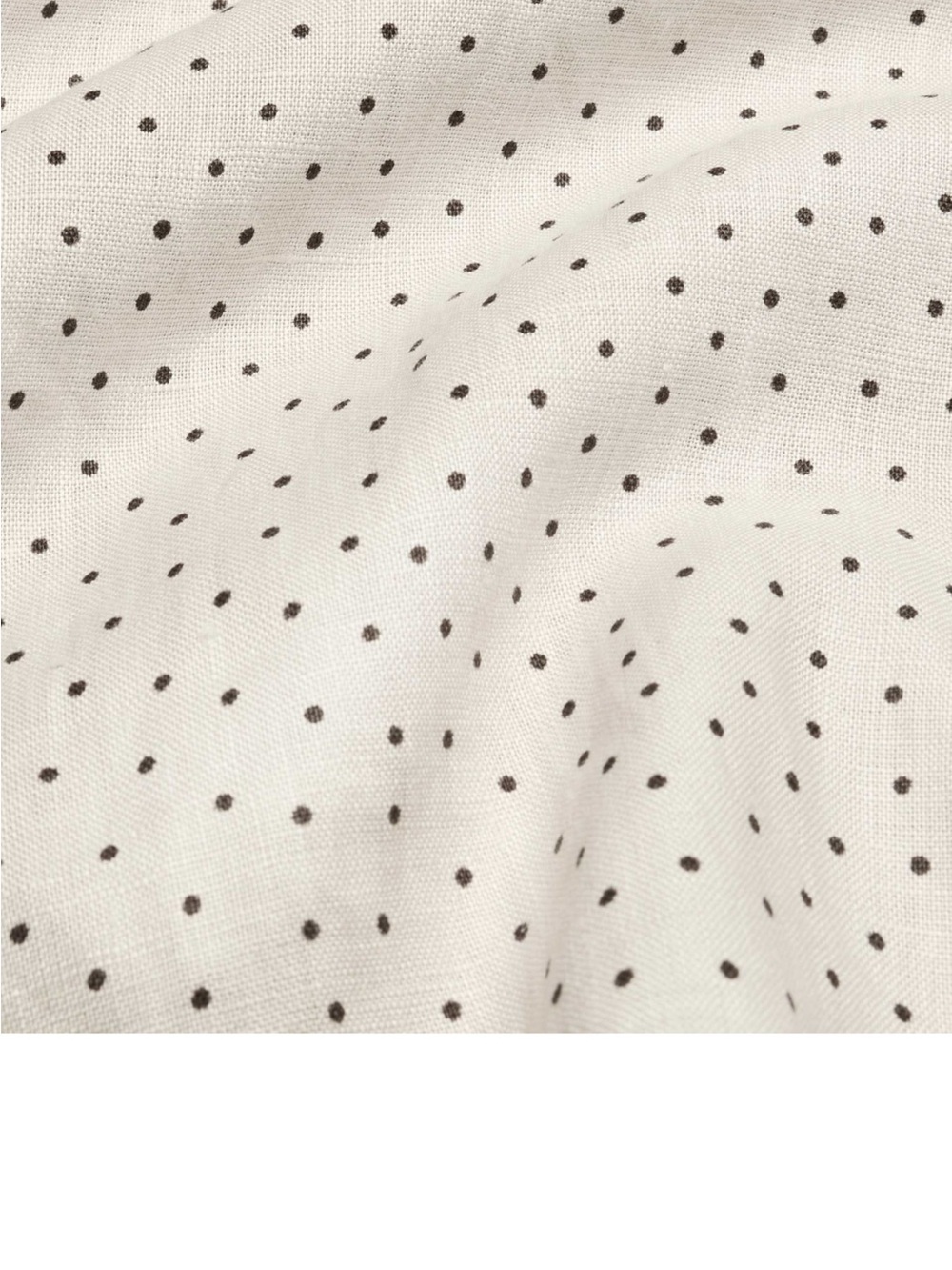 Aritzia Sleeveless Keyhole Midi Dress in Light Beige Dot - Picture 6 of 8